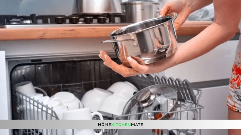 can stainless steel pans go in the dishwasher
