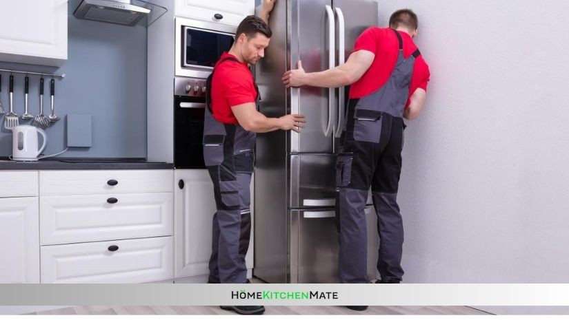 can you haul a refrigerator laying down