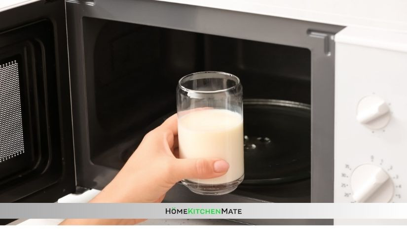 can you heat milk in the microwave