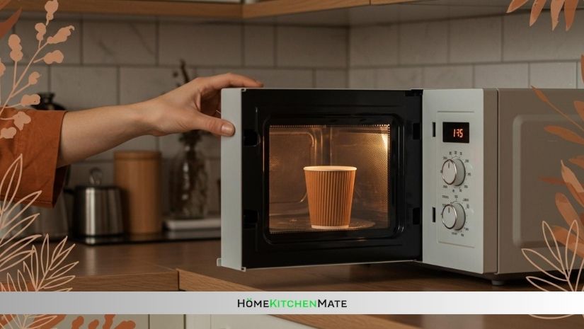 can you microwave a paper cup