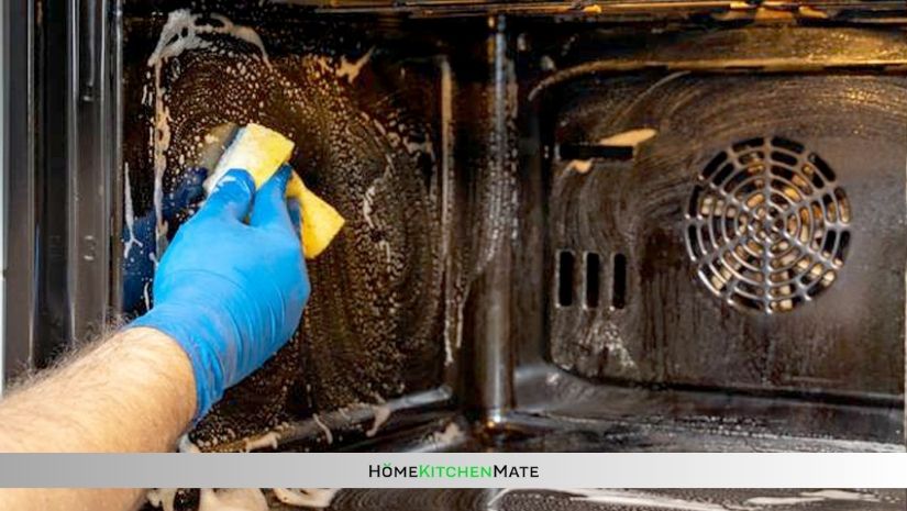 how to clean a gas oven