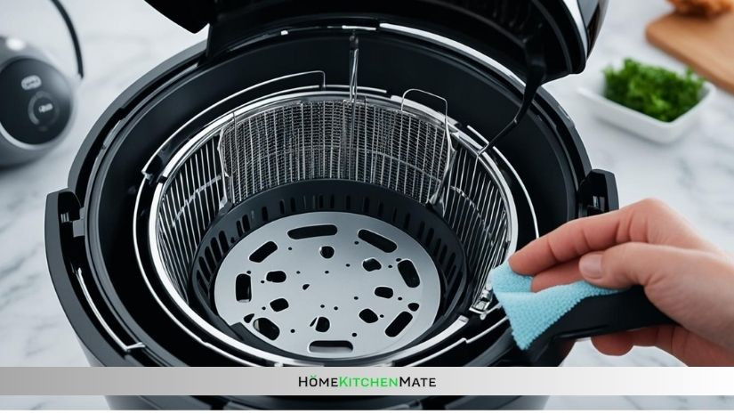 how to clean ninja air fryer