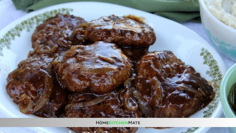 how to cook hamburger steak in the oven