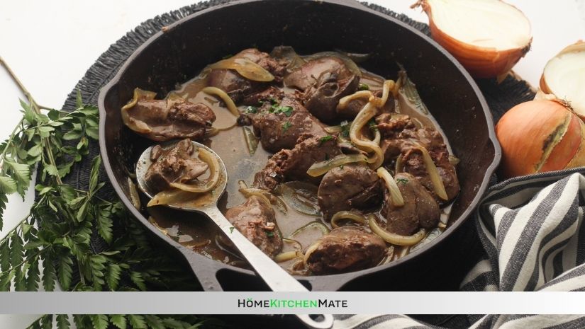 how to cook liver and onions in the oven