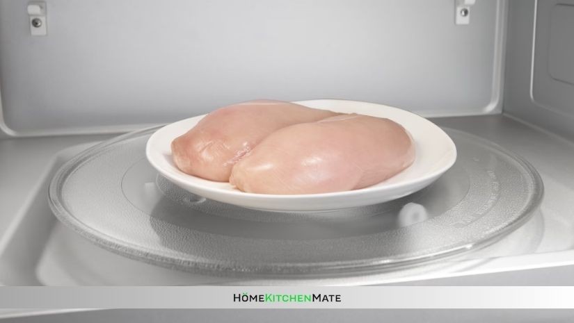 how to thaw chicken in microwave