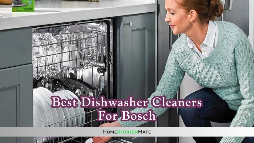 best dishwasher cleaners for bosch