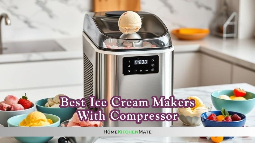 best ice cream makers with compressor