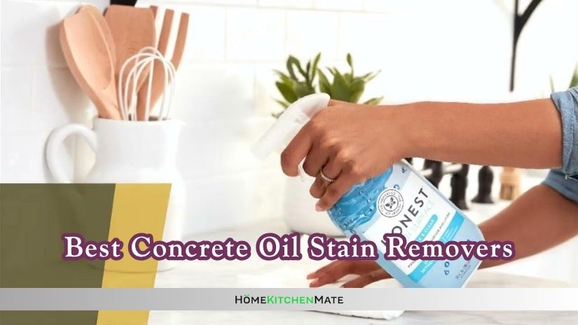 best concrete oil stain removers